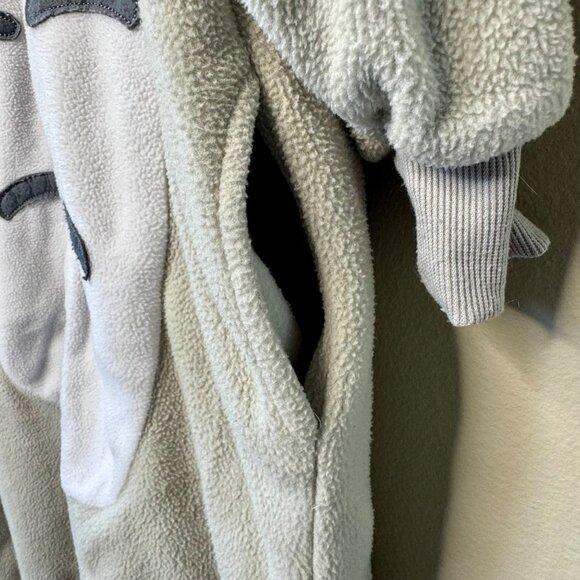 TOTORO Costume Onesie Kids 115 5-6 NewCosplay Cozy Pajamas Halloween Romper - Picture 7 of 9